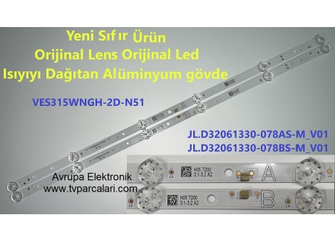JL.D32061330-078AS-M_V01, JL.D32061330-078BS-M_V01, VESTEL 32H8500, SEG 32SBH510 Led bar